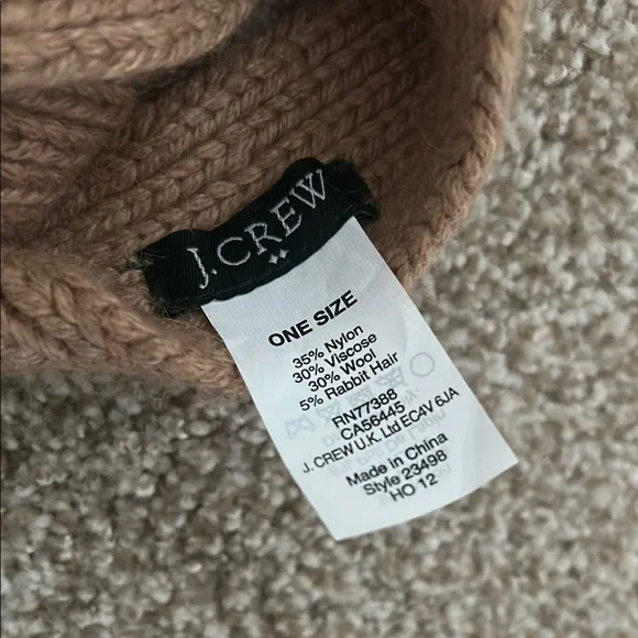 J. Crew Braided Brown Knit Headband - Picture 2 of 2